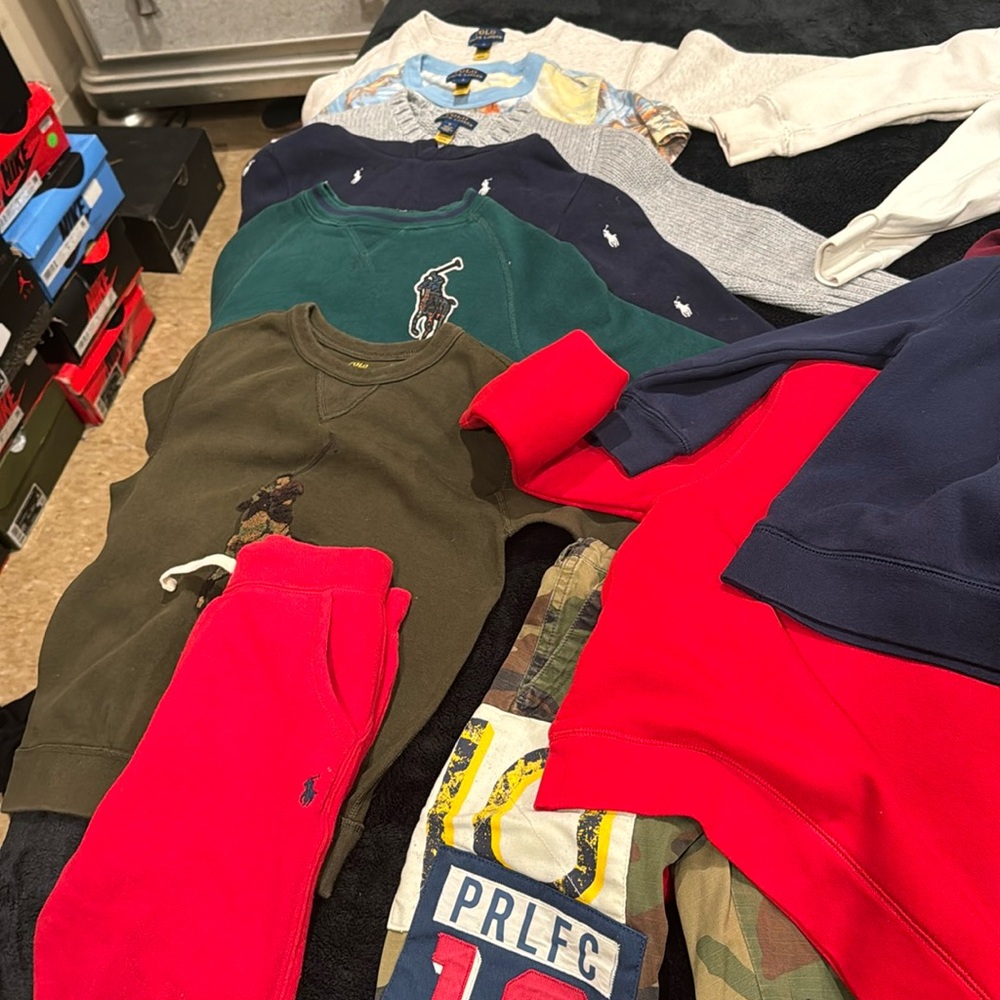 Boys Polo clothes sizes 4t 5 and 6